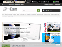 Tablet Screenshot of e-dunia.com